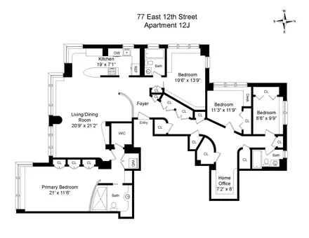 77 East 12th Street, #12J