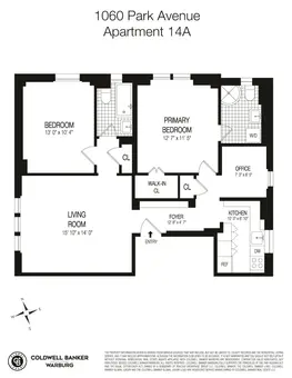 The Niagara, 1060 Park Avenue, #14A