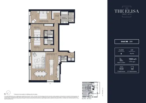 The Elisa, 251 West 14th Street, #9B