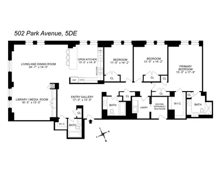 Trump Park Avenue, 502 Park Avenue, #5DE