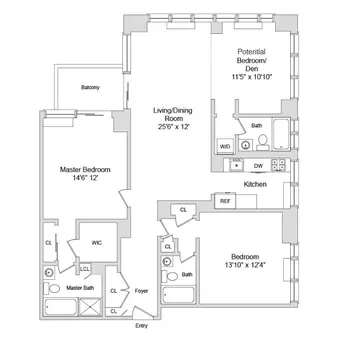 The Allegro, 62 West 62nd Street, #25A