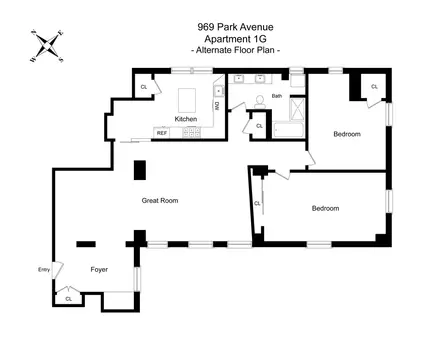 969 Park Avenue, #1G