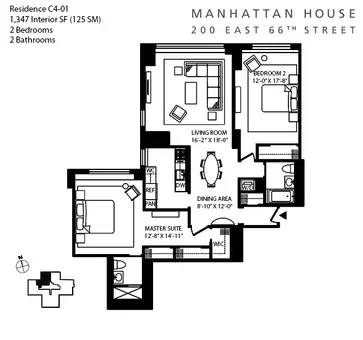 Manhattan House, 200 East 66th Street, #C401