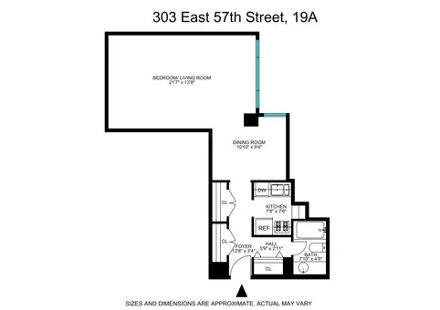 The Excelsior, 303 East 57th Street, #19A