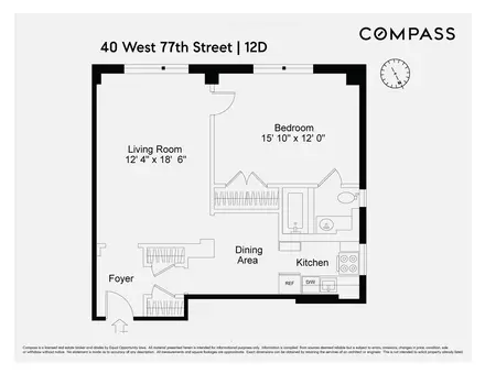 40 West 77th Street, #12D