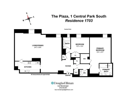 The Plaza, 1 Central Park South, #1703