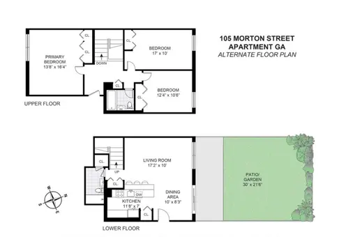 West Village Houses, 137 Barrow Street, #GARDEN