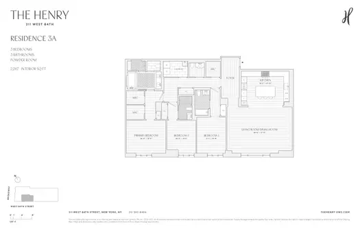 The Henry, 211 West 84th Street, #3A