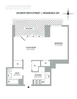 175W95, 175 West 95th Street, #17H