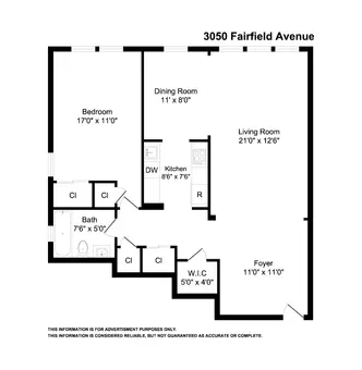 3050 Fairfield Avenue, #8B