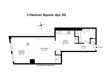 3 Hanover Square, #9G