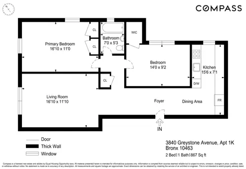 Greystone Park, 3840 Greystone Avenue, #1K