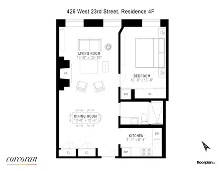 426 West 23rd Street, #4F