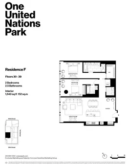 One United Nations Park, 695 First Avenue, #33F