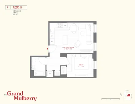 The Grand Mulberry, 185 Grand Street, #2C