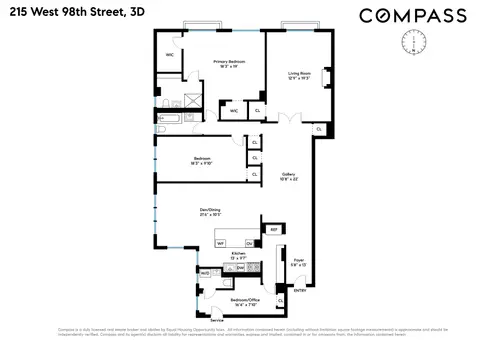 The Gramont, 215 West 98th Street, #3D