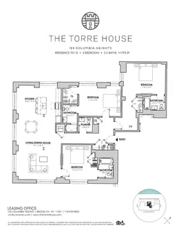 Torre House, 124 Columbia Heights, #701