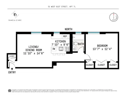 Galaxy 51, 51 West 81st Street, #7L