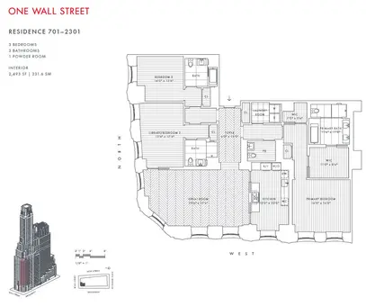 1 Wall Street, #1601