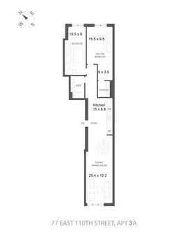 77 Condominiums, 77 East 110th Street, #3A