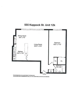 River Point Towers, 555 Kappock Street, #12K