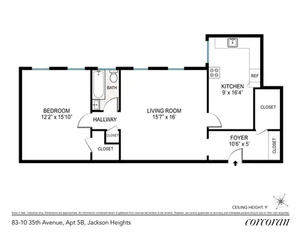 The Filmore, 83-10 35th Avenue, #5B