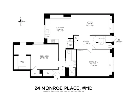 24 Monroe Place, #MD
