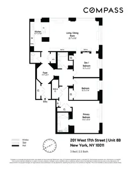 Vesta 17, 201 West 17th Street, #8B