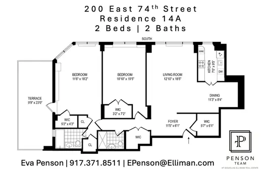 200 East 74th Street, #14A