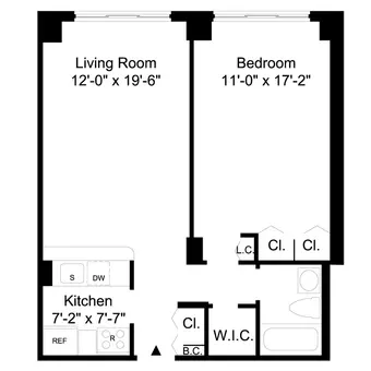 The Barclay, 1755 York Avenue, #ONE BEDROOM