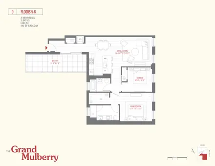 The Grand Mulberry, 185 Grand Street, #5D