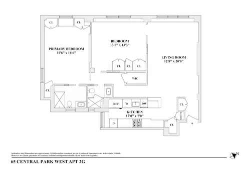 65 Central Park West, #2G