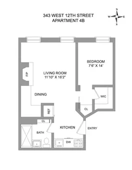 343 West 12th Street, #4B