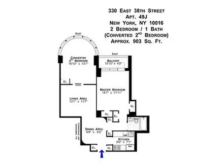 The Corinthian, 330 East 38th Street, #49J