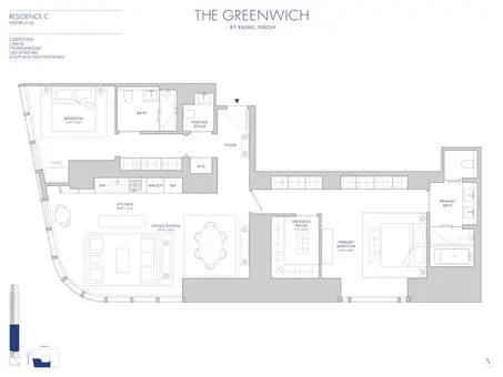 The Greenwich by Rafael Vinoly, 125 Greenwich Street, #35C