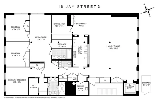 16 Jay Street, #3