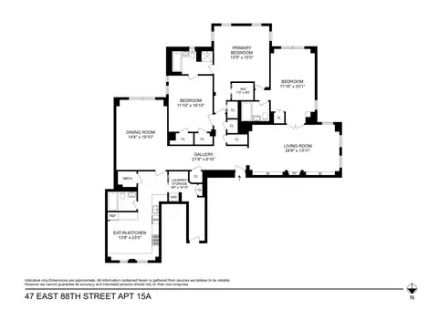 The Kenedale, 47 East 88th Street, #15A