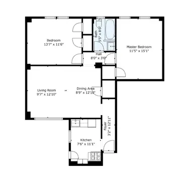 Park South Condominium, 120 West 58th Street, #6A