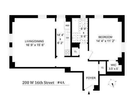 200 West 16th Street, #4A