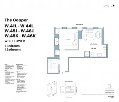 The Copper, 626 First Avenue, #W46K