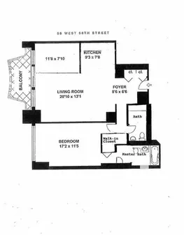 Tower 58, 58 West 58th Street, #11A