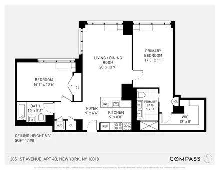 Coda Condominium, 385 First Avenue, #4B