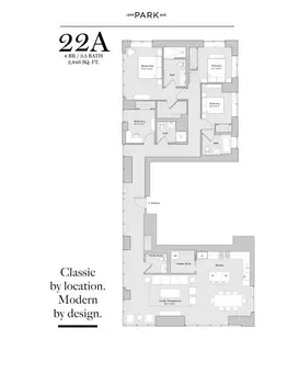 North Park Tower, 1399 Park Avenue, #22A