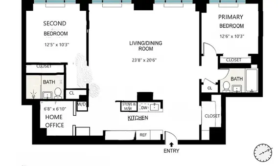 Park Towers, 201 East 17th Street, #23EF