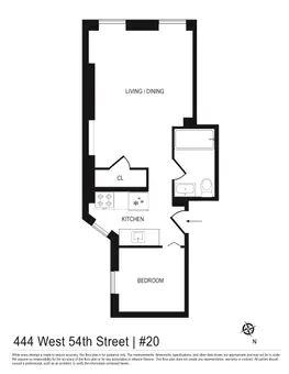 444 West 54th Street, #20