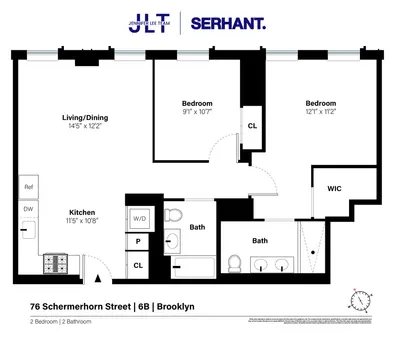 The Symon, 76 Schermerhorn Street, #6B