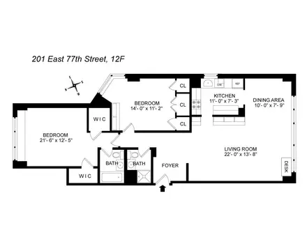 201 East 77th Street, #12F