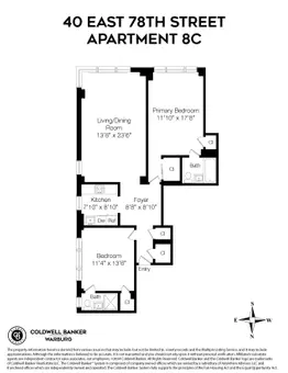 The Charles House, 40 East 78th Street, #8C