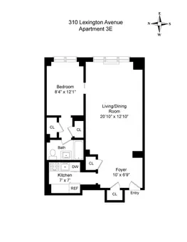 310 Lexington Avenue, #3E