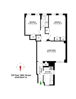 105 East 38th Street, #6C